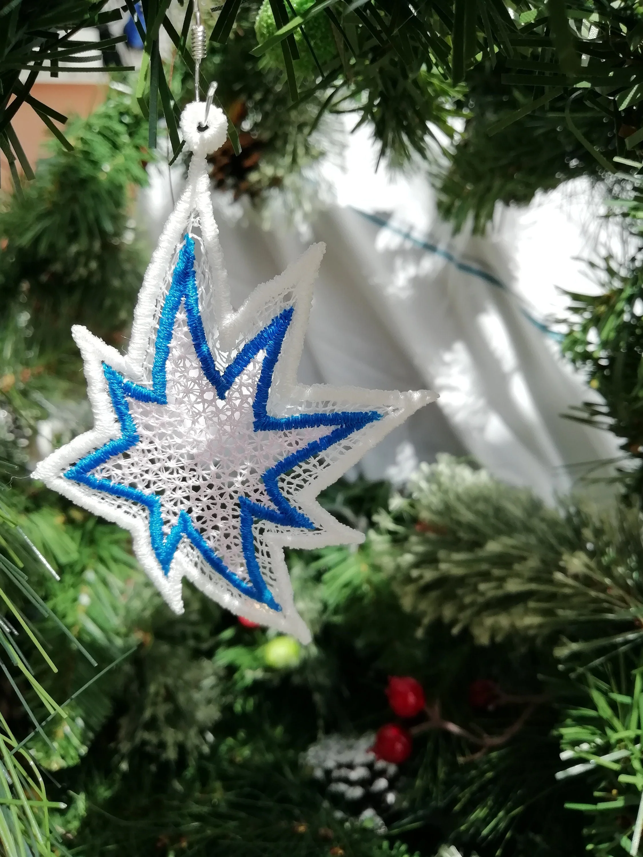 Funny Stars ornament, Christmas ornament, Happy stars, Happy thoughts, decorations, - Image 3