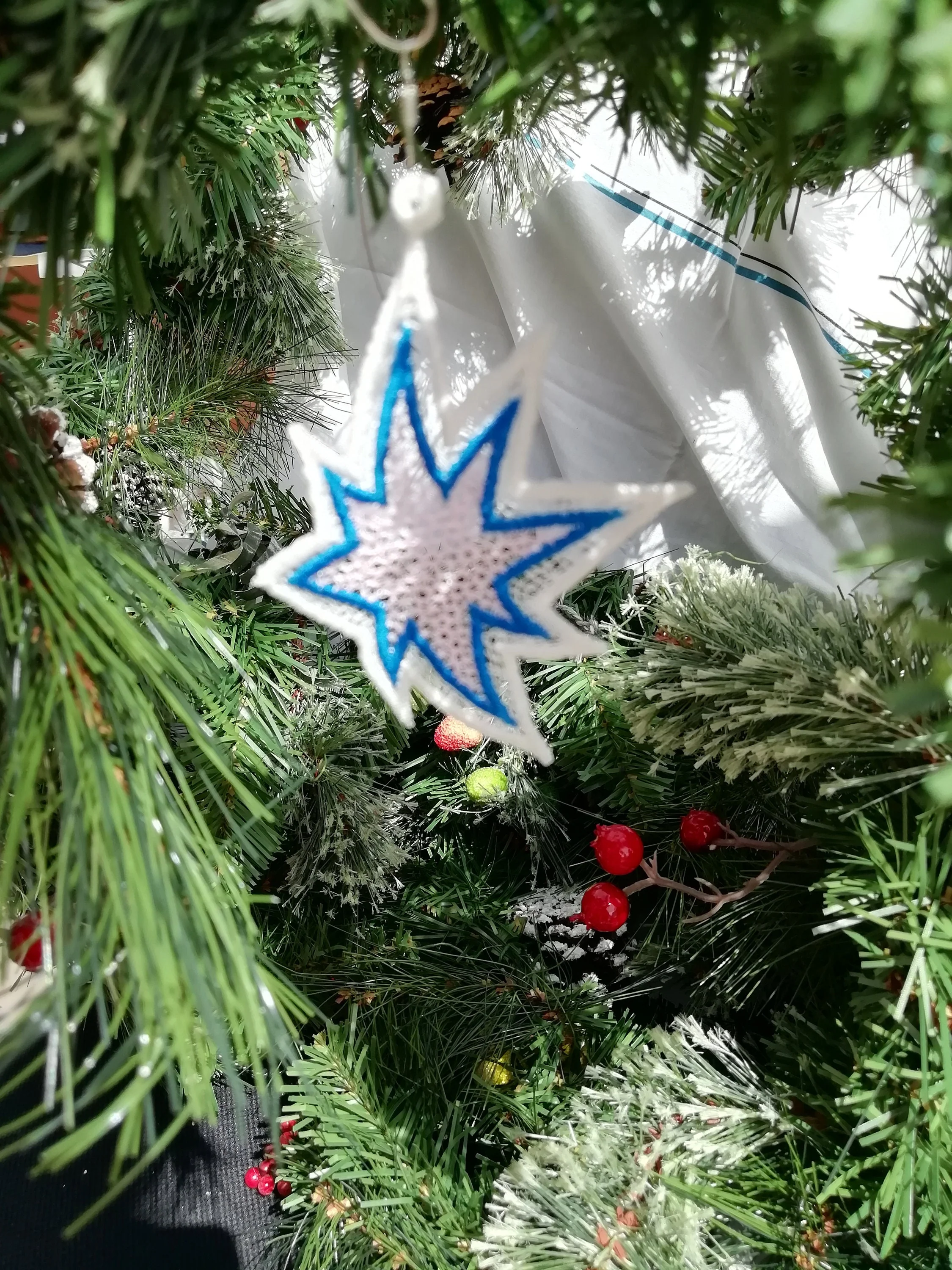 Funny Stars ornament, Christmas ornament, Happy stars, Happy thoughts, decorations, - Image 4