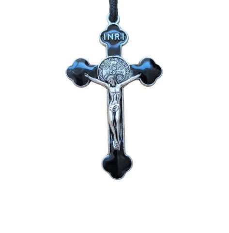 Paracord Rosary, Marbled black,  Indestructible, Strong, Catholic Rosary, Spiritual weapon, 2mm paracord, Knotted Rosary, Unbreakable, Rosario - Image 3